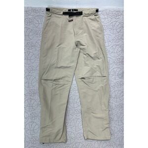 Guess Nylon Cargo Pants Tan VTG Y2K Baggy / Mens 34